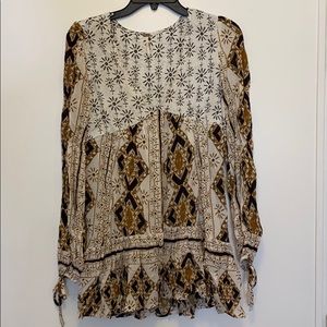 Free People Babydoll Top